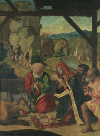 Nativity by Baldassare di Matteo Carrari